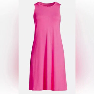 NEW Time and Tru Women's Pink Sleeveless Knit Dress Size S (4-6)